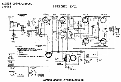 Air Castle CP5020 ; Spiegel Inc. (ID = 554828) Radio