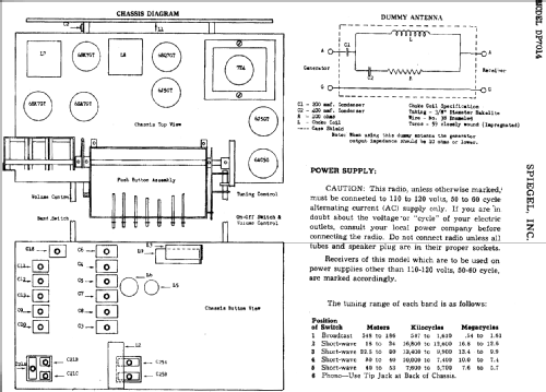 DP7014 ; Spiegel Inc. (ID = 555246) Radio