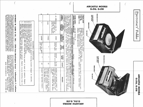 Aircastle G-516 ; Spiegel Inc. (ID = 1417097) Radio