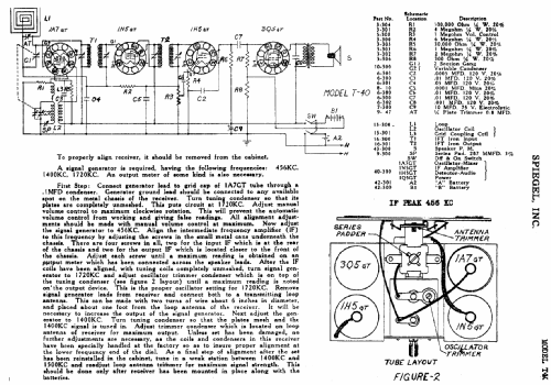 T40 ; Spiegel Inc. (ID = 560226) Radio