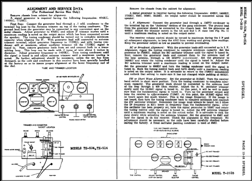 TK514 ; Spiegel Inc. (ID = 483036) Radio