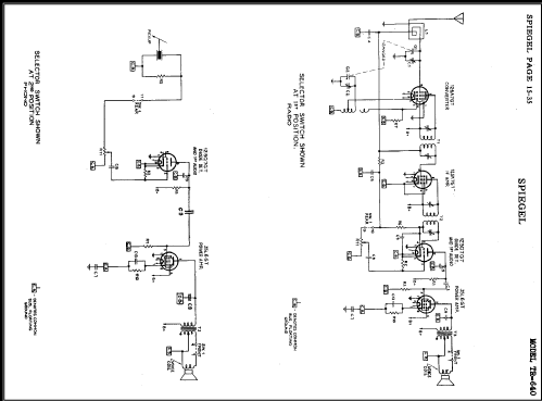 TR-640 ; Spiegel Inc. (ID = 483086) Radio