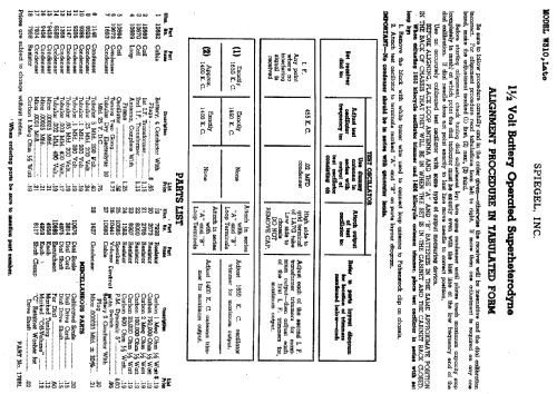 Air Castle WP310 ; Spiegel Inc. (ID = 561779) Radio