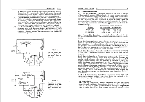 Tel-Ohmike - Capacitor Analyzer TO-6; Sprague Electric (ID = 1393792) Equipment