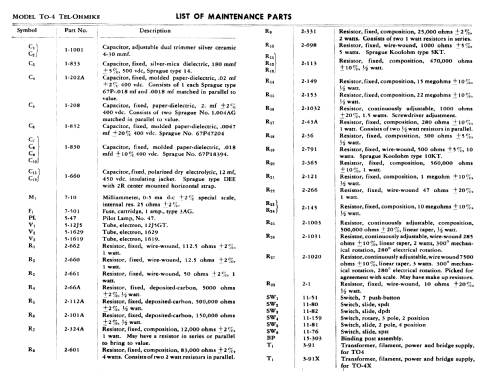 TO-4 Tel-Ohmike; Sprague Electric (ID = 2739458) Ausrüstung
