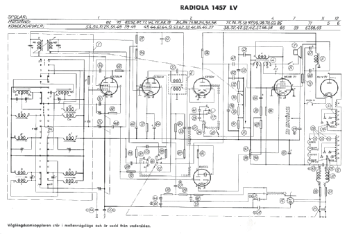 Radiola 1457 LV; SR, Svenska (ID = 1642094) Radio