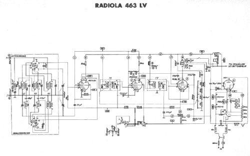 Radiola 463LV; SR, Svenska (ID = 1616407) Radio