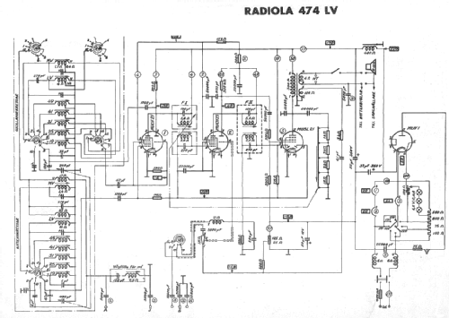 Radiola 474 LV; SR, Svenska (ID = 1616401) Radio