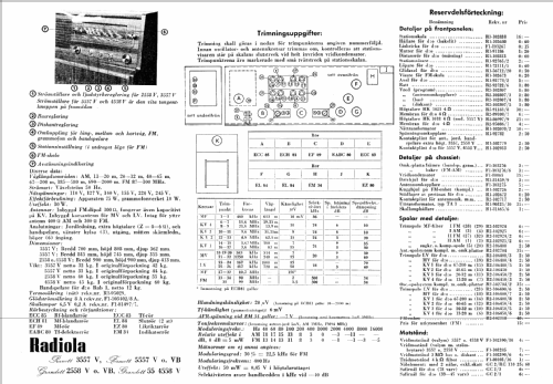 Radiola Formett 5557VB; SR, Svenska (ID = 365912) Radio