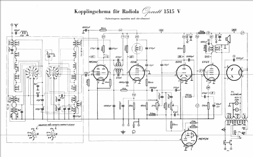 Radiola Operett 1515V; SR, Svenska (ID = 270326) Radio