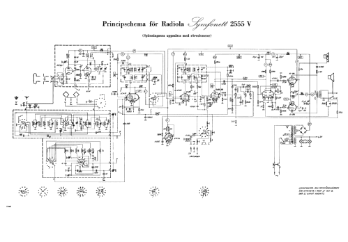 Radiola Symfonett 2555V; SR, Svenska (ID = 381521) Radio