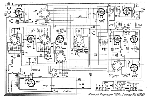 Nagyszuper 3055; Standard; Budapest (ID = 233059) Radio