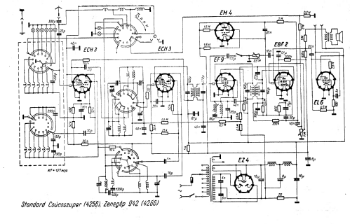 Zenegép 1942; Standard; Budapest (ID = 231130) Radio