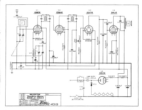 1050; Standard Eléctrica S (ID = 644816) Radio