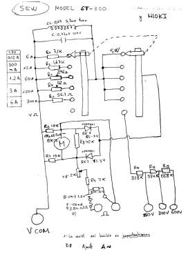 Analog Multimeter ST-300; Standard Electric (ID = 2895820) Equipment