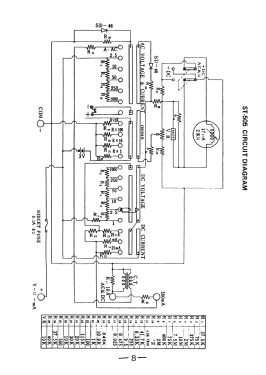 Analog Multimeter ST-505; Standard Electric (ID = 2896899) Equipment