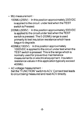 Insulation Tester 1800 IN; Standard Electric (ID = 2895623) Equipment