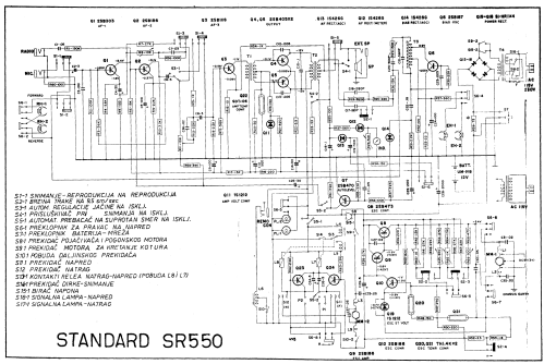 Auto Recorder SR-550; Standard Radio Corp. (ID = 2216308) Enrég.-R