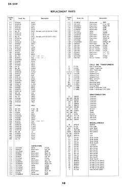 Auto Recorder SR-550; Standard Radio Corp. (ID = 2947001) R-Player