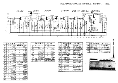 Deluxe 8 SR-H205; Standard Radio Corp. (ID = 1684936) Radio