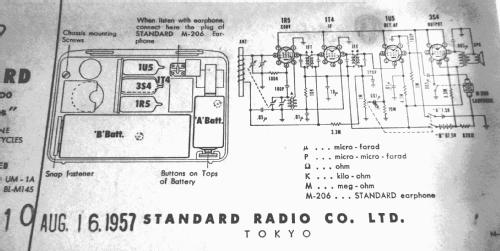 Mini-Master SR-200; Standard Radio Corp. (ID = 1135988) Radio