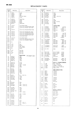 SR-300; Standard Radio Corp. (ID = 2942642) Sonido-V