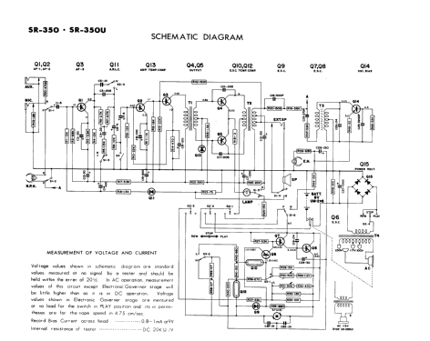 SR-350U; Standard Radio Corp. (ID = 2942647) R-Player