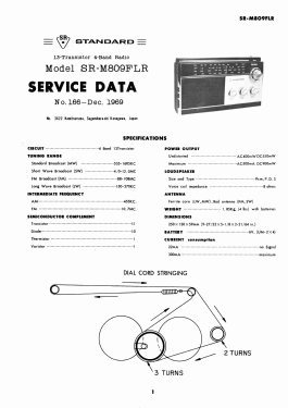 SR-M809FLR ; Standard Radio Corp. (ID = 2905960) Radio