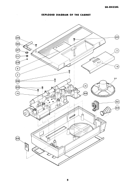 SR-RH524L; Standard Radio Corp. (ID = 2946951) Radio