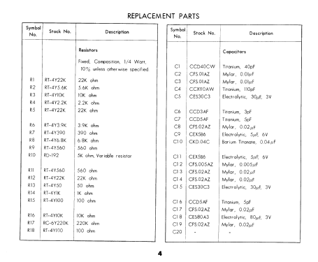 Standard SR-F405L; Standard Radio Corp. (ID = 2561447) Radio