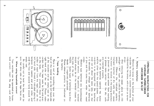 Reel to Reel Cassette Player Standard Unicorder 61 
