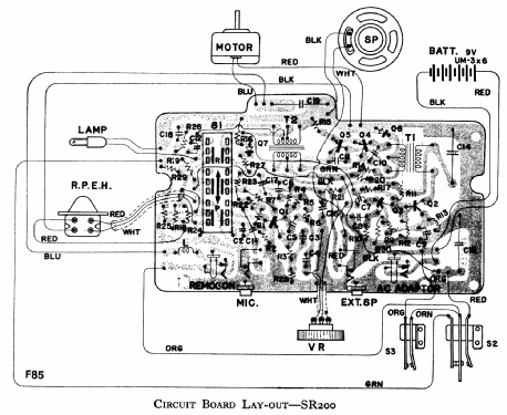 SR-200 ; Standard Radio Corp. (ID = 810076) R-Player