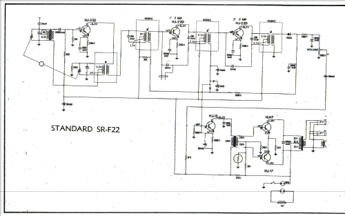 Transistor 6 SR-F22; Standard Radio Corp. (ID = 415465) Radio