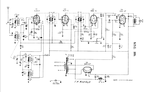 205T Ch= 205; Standard Telephones (ID = 1296208) Radio