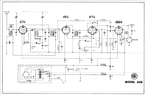 408f Ch= 408 Radio Standard Telephones And Cables Pty, Ltd Stc 