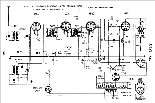 515Y Ch= 515; Standard Telephones (ID = 814290) Radio