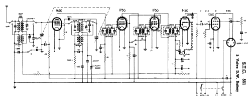 551E Ch= 551; Standard Telephones (ID = 813720) Radio