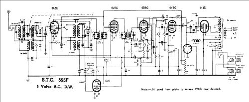 555F Ch= 555; Standard Telephones (ID = 814076) Radio