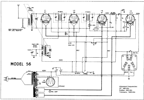 562 Ch= 56; Standard Telephones (ID = 1721399) Radio