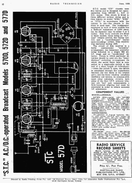 572D Ch= 57D; Standard Telephones (ID = 2856987) Radio