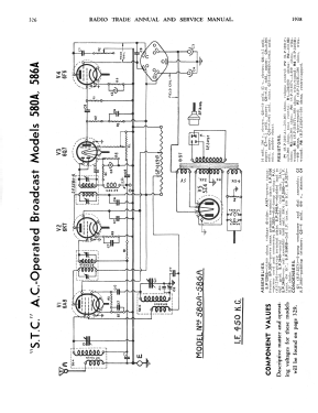 586A Ch= 58A; Standard Telephones (ID = 2723488) Radio