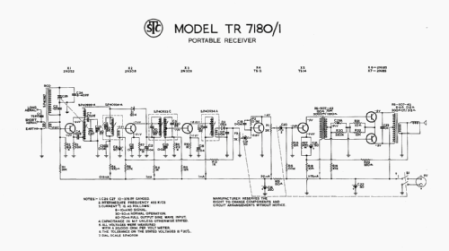 All Transistor B7180DN Ch= TR7180/1; Standard Telephones (ID = 2021220) Radio