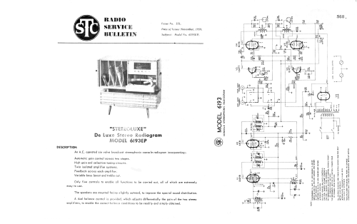 Stereoluxe 6193EP; Standard Telephones (ID = 2791206) Radio