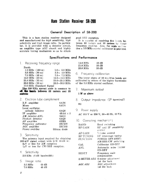 SR-200; Star Co. Ltd.; Tokyo (ID = 3098264) Amateur-R