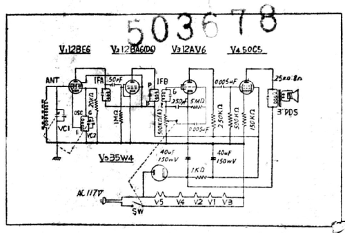 Unknown 5 Tubes ; Star-Lite (ID = 1697568) Radio