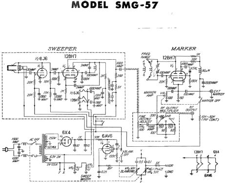 Starkit Sweep Marker Generator SMG-57; Stark Electronic (ID = 2618140) Equipment