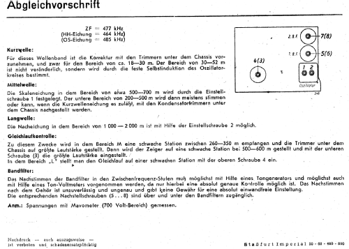 Imperial 40GW; Stassfurter Licht- (ID = 2935972) Radio