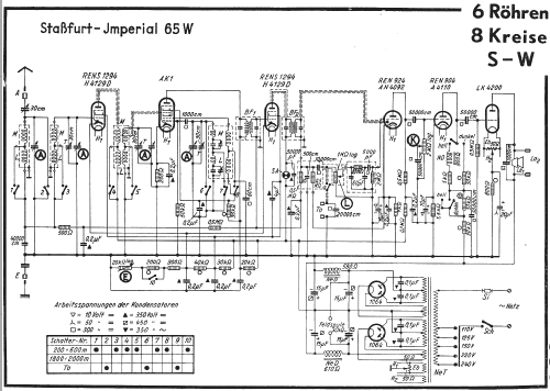 Imperial 65W/Tr ; Stassfurter Licht- (ID = 13189) Radio