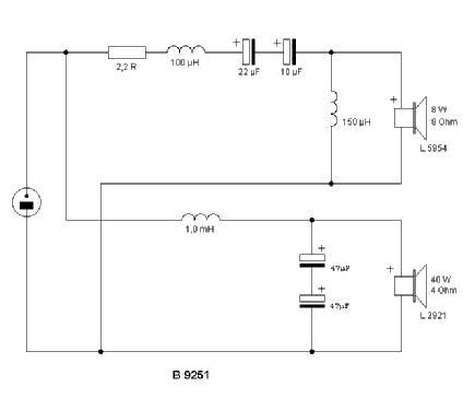 Kompakt-Box B 9251 HiFi; Statron, VEB Ostd.; (ID = 322876) Speaker-P