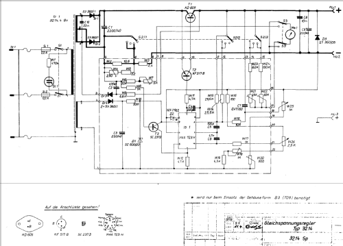 Labornetzteil 3214; Statron, VEB Ostd.; (ID = 213157) Equipment